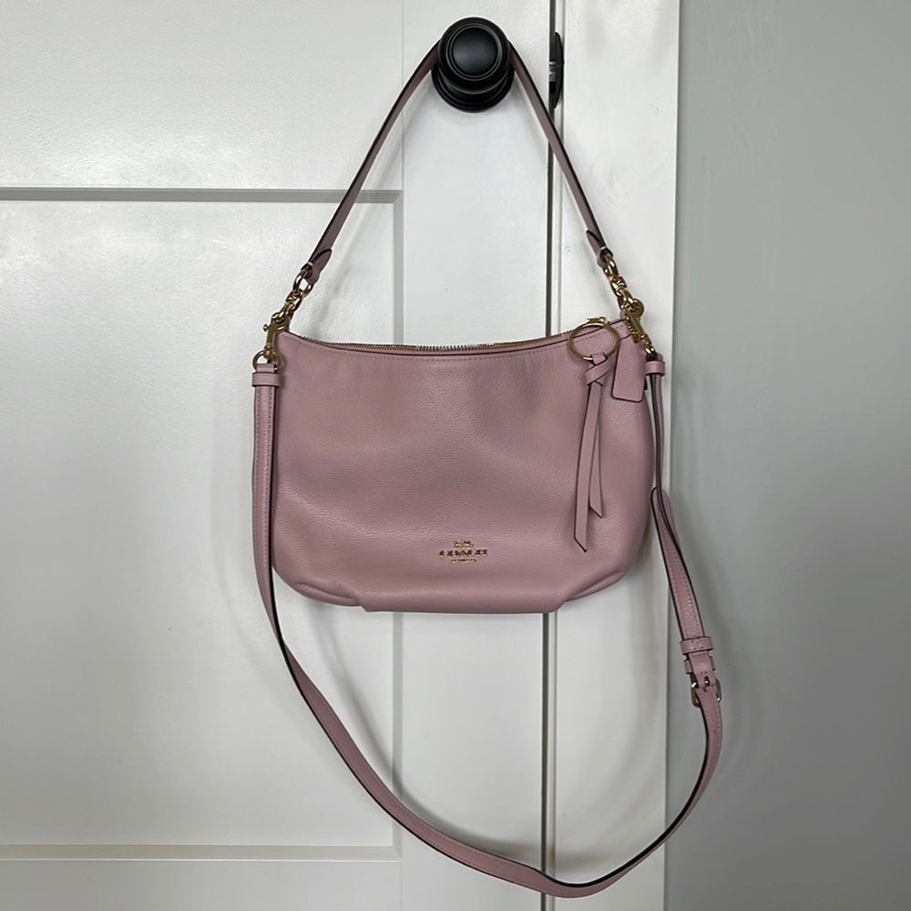 Coach Pink Pebbled Leather (shoulder bag or cross body)